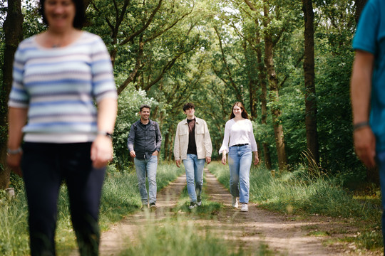 Vergaderen in de natuur